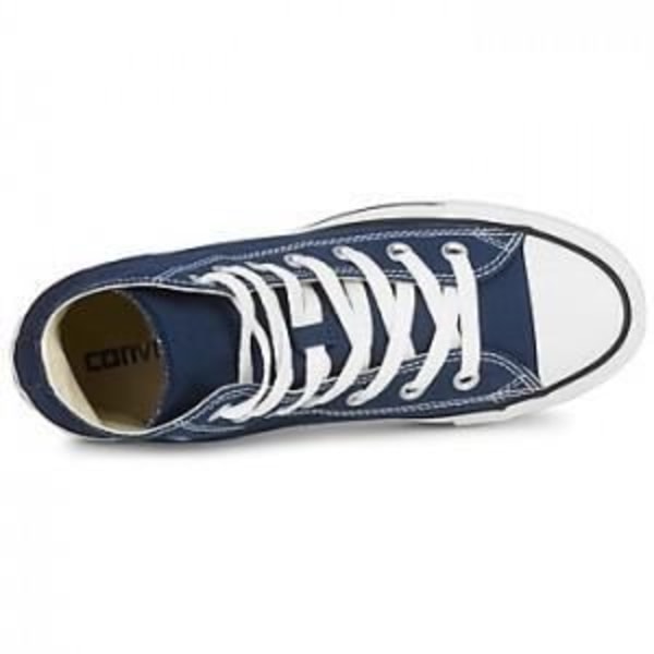 Converse All Star Hi Sneakers - Voksen - Tekstil - Blå - Blandet - Marineblå - CONVERSE - Snørebånd Marine blå 53