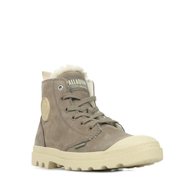 PALLADIUM Pampa Hi Zip Wl ankelstøvler til kvinder - Nubuck foret i uld - Brun-m - 37 Brun-m 41