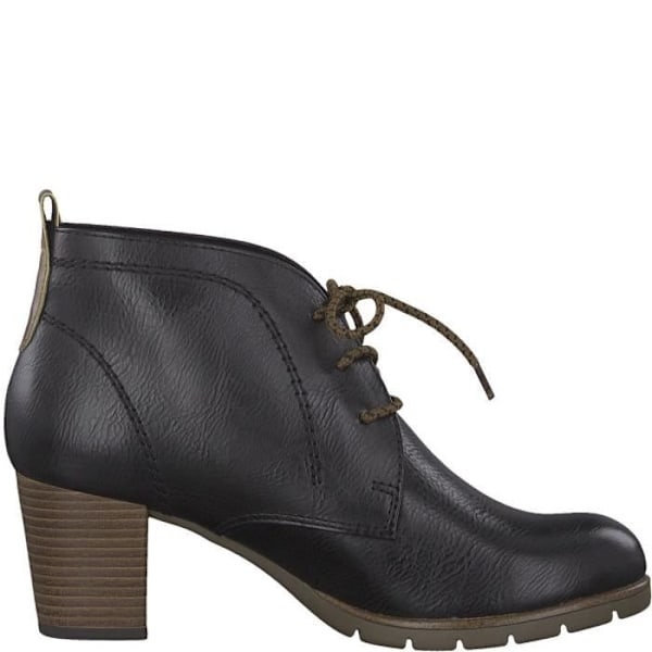 bottines / støvler 25109 kvinde marco tozzi 25109 Svart 41