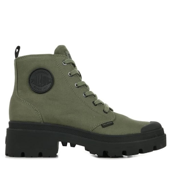 Palladium Pallabase Twill ankelboots oliv natt 38