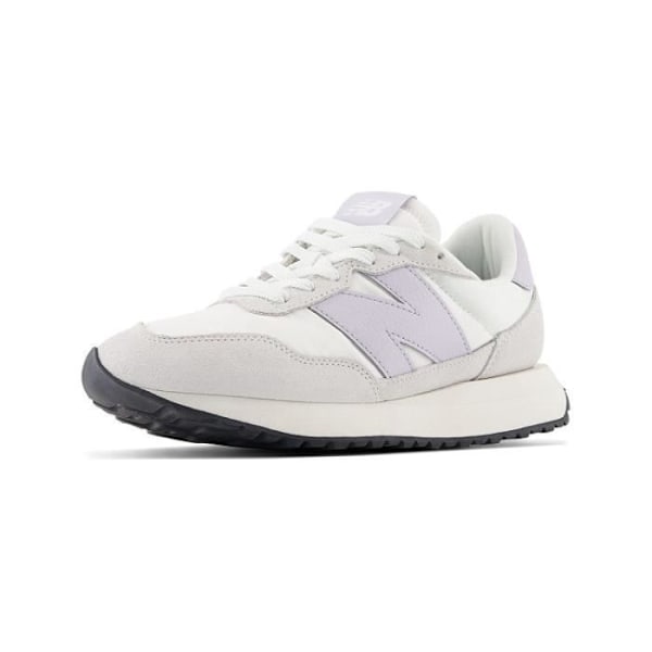 NEW BALANCE WS237 damesneakers - Hvid - Flad hæl - Læder, Syntetisk - Slip-on Vit 36