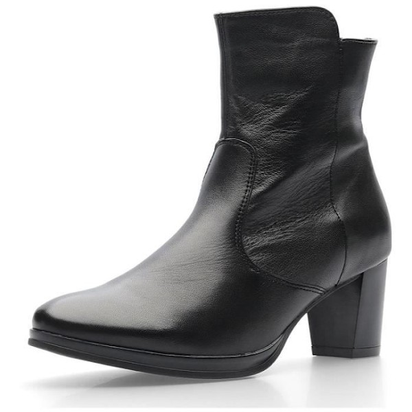 Ankelboots dam - ARA ORLY - 5,5 cm kilklack - dragkedja - svart Svart 37