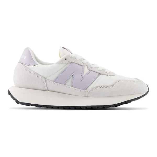 NEW BALANCE WS237 damesneakers - Hvid - Flad hæl - Læder, Syntetisk - Slip-on Vit 36