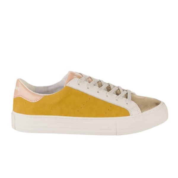 Arcade Sneakers Sneaker Yellow Woman - NO NAME - Läder - Barn - Platta - Snören Gul 41