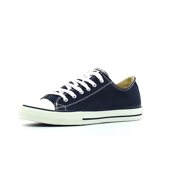 Victoria lave sneakers - VICTORIA - Kurv - Hvid - Canvas - Snørebånd - Flade Marin 36