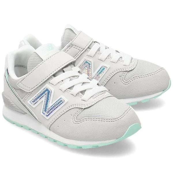 Sneakers - NEW BALANCE - 996 - Unisex - Barn - Grå - Spetsar - Textil Grå 28