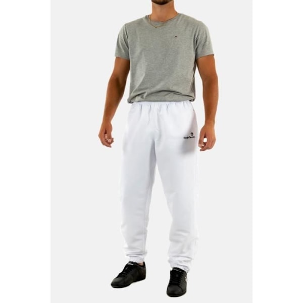 Joggingbyxor herr Sergio Tacchini Carson 021 Slim 104 Vit - Fitness Indoor Långärmad Andas Multisport Vit XS