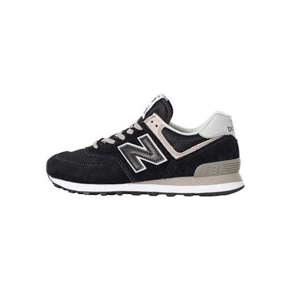 New Balance 574 Sneaker - Herre - Sort - Snørebånd - Tekstil Svart 45