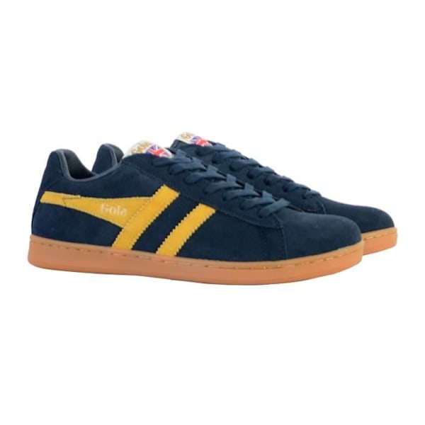 Tenniskurv Lav Gola Equipe Ruskind Gummi Navy Sun Herrer Sun marint tuggummi 41