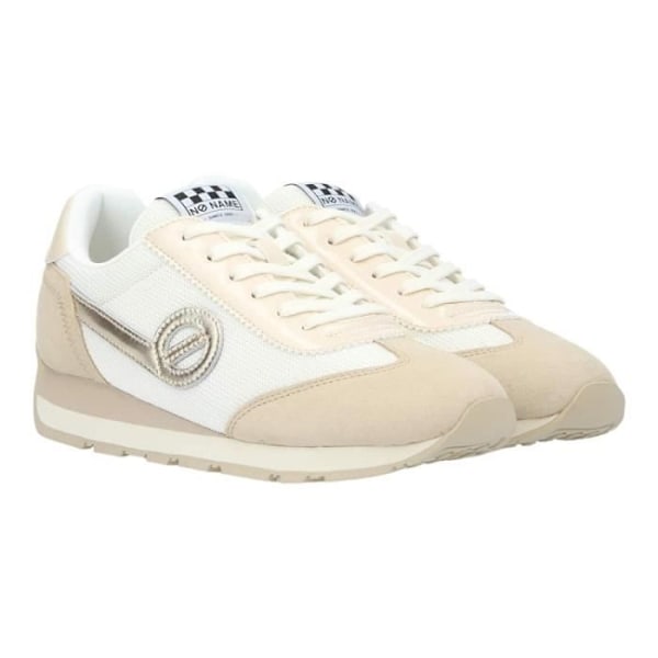 Sneakers dam - NO NAME - CITY RUN JOGGER W - Beige - Platt klack - Sammet och nubuck Beige 39