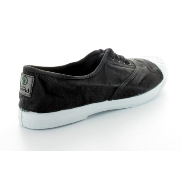 Natural World 102E Black Sneaker - NATURAL WORLD - INGLES LIBERTY - Kvinna - Textil - Spetsar - Svart Svart 36