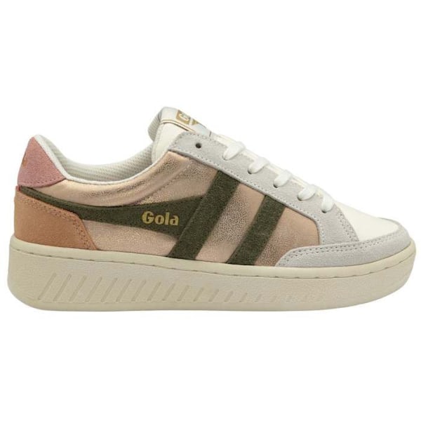 Gola Superslam Blaze damesneakers rosa gld/khaki/korall pnk 40