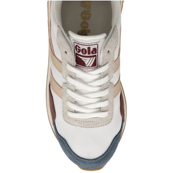 GOLA INDIANA sneakers - GOLA - Læder - Flad hæl - Snørebånd - Hvid - Flerfarvet Flerfärgad 36