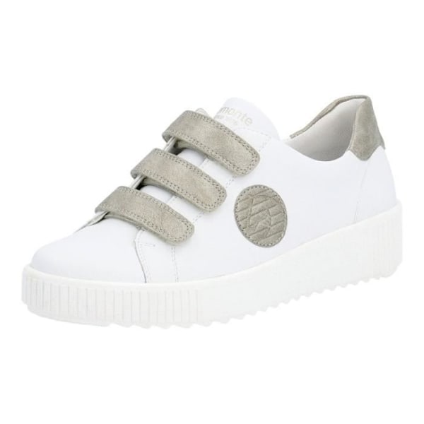 Sneakers dam - REMONTE - R7902 - Platt klack - Scratch - Läder - Vit Vit 38