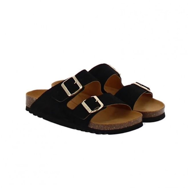 SCHOLL JOSEPHINE Sandal i ruskind Svart 38