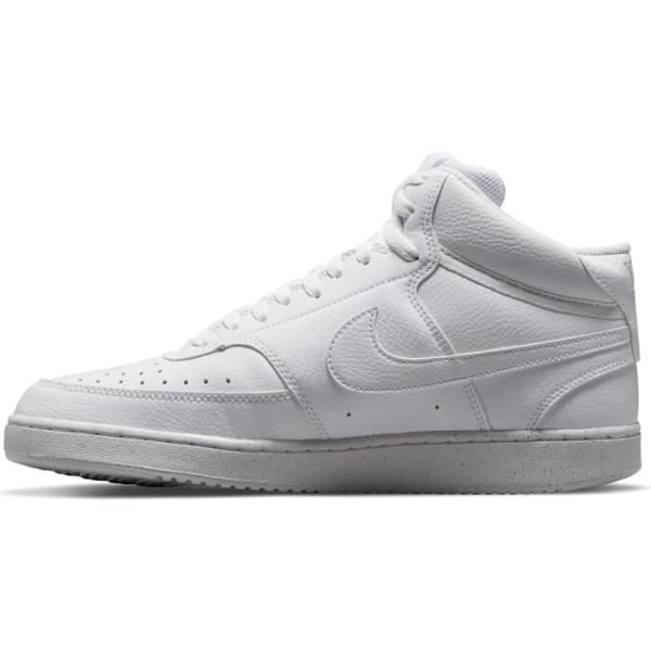 Nike Court Vision Mid Next Nature herresko DN3577-100 - Hvid - Snørebånd - Syntetisk - 41