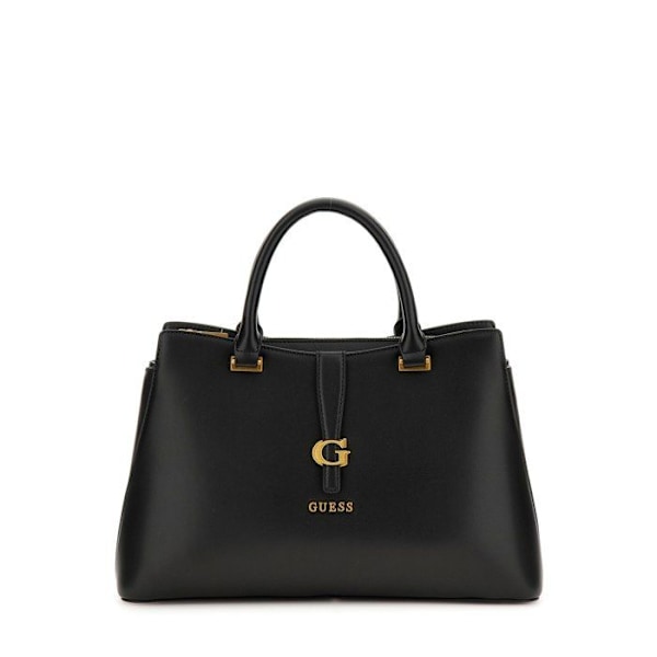 GUESS sort håndtaske til kvinder - Kuba Tri Compartment Satchel 270488 svart