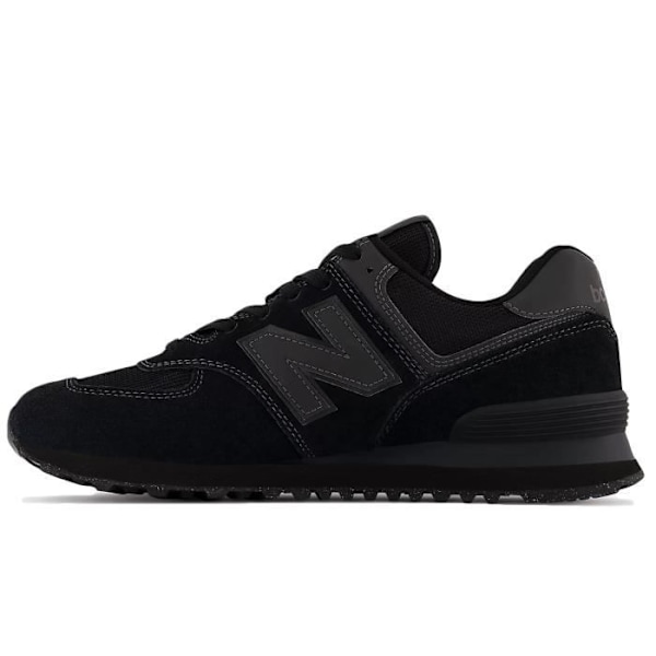 New Balance 574 Sneaker - Herre - Sort - Tekstil - Snørebånd Svart 44