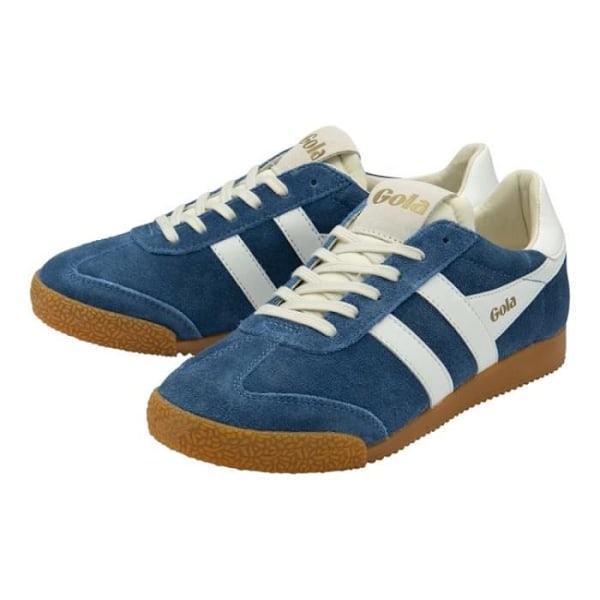 GOLA sneakers - ELAN Blue - Flad hæl - Læder - Snørebånd Blå 41