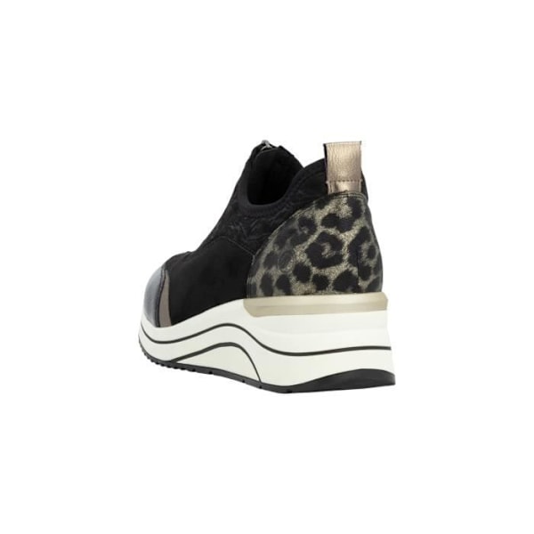 Remonte Zip Sneaker - Sort - Dame - Kile - Syntetisk Svart 36