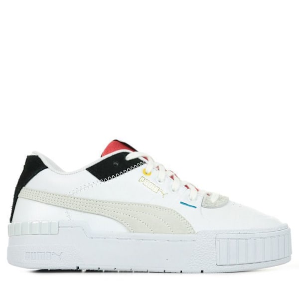 PUMA Cali Sport WH Sneakers Hvid Sort Dame vit/svart/röd 37