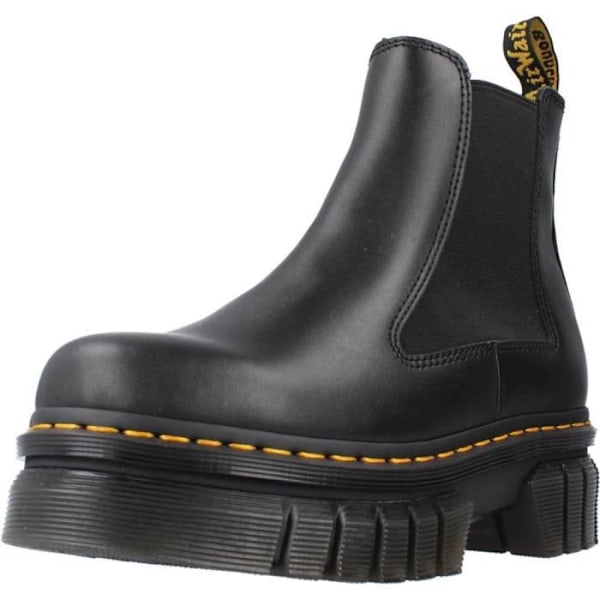 Stövel dam - Dr. Martens 126893 - Svart - Ovandel i textil - 5 cm häl Svart 41