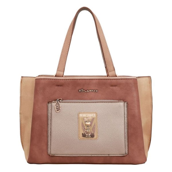 Anekke Beige taupe håndtaske til kvinder Hollywood Tote Bag Multicolor 263038 beige, taupe, flerfärgad, brun