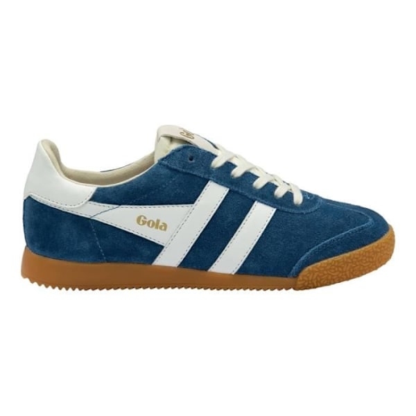 GOLA sneakers - ELAN Blue - Flad hæl - Læder - Snørebånd Blå 36