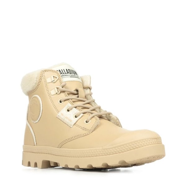 Palladium Pampa Hi Snow Warm, ankelstövlar för kvinnor Tan Beige 38