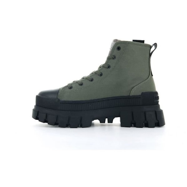 Palladium REVOLT HI T ankelboots för kvinnor - Grön - Textil - Hög Grön 36