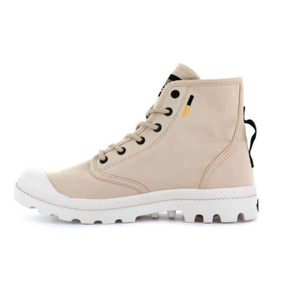 PALLADIUM PAMPA HI HT Ankelstövlar för män - Beige - Platt klack - Snören - Höjd 3 cm Beige 36