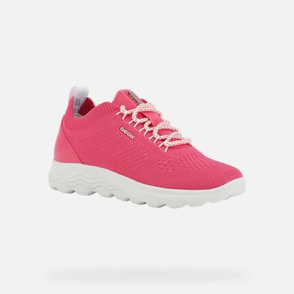 Geox Spherica sneaker - Geox - Damsneakers - Ultralätt - Kilsula - Ovandel i mesh Fuchsia 37