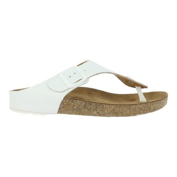 HAFLINGER Flip Flops - ØKOLOGISK MEMPHIS Hvid Vit 36