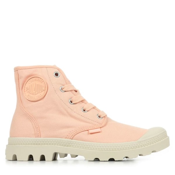 Palladium Pampa Hi ankelstövlar för kvinnor - Beige - Sandy peach-m - Dam - Vuxen - 37