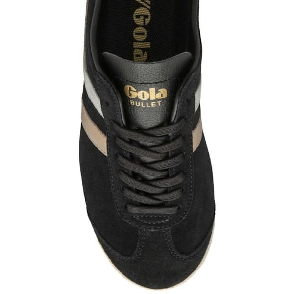 Gola Bullet Mirror Trident damsneakers - Svart/Silver/Guld - 36 Svart/silver/guld 36