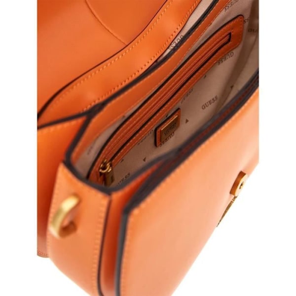 GUESS Kuba Tri Compartment Flap Skuldertaske Tangerine [270538] - skuldertaske orange