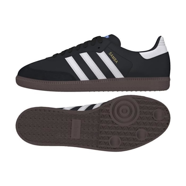 adidas Originals Samba OG Sneaker - B75807 - Svart, Vit - Herr - ADIDAS ORIGINALS - Läder - Spetsar - Platta Svart 37 1/3