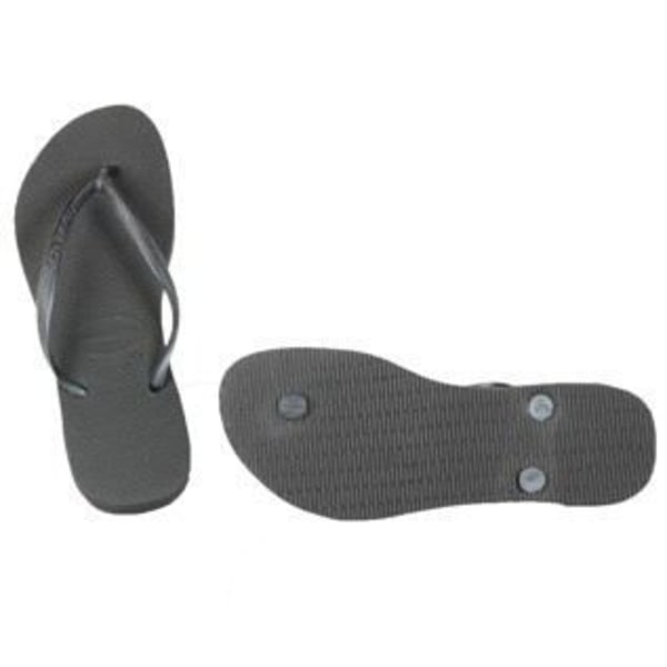 Havaianas H Slim Flip Flops til kvinder - Sort - Præget logo - Skridsikker sål Svart 37/38