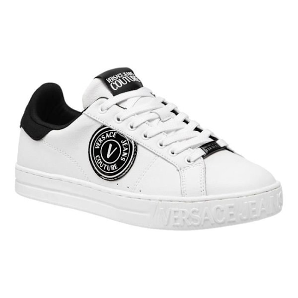 Sneakers - VERSACE JEANS - 76YA3SK1 - Hvid - Flad hæl - Rund tå - Snørebånd Vit 44