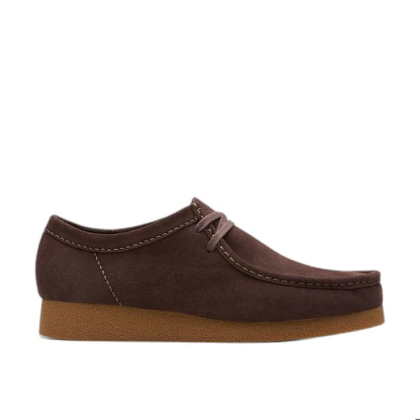 Clarks Wallabee EVO Loafers Mörkbrun mocka 44