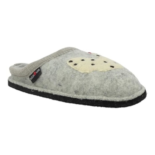 Tofflor - HAFLINGER - FLAIR CHICKEN - Sammet och Nubuck - Ullkomfort - Platt klack - 36