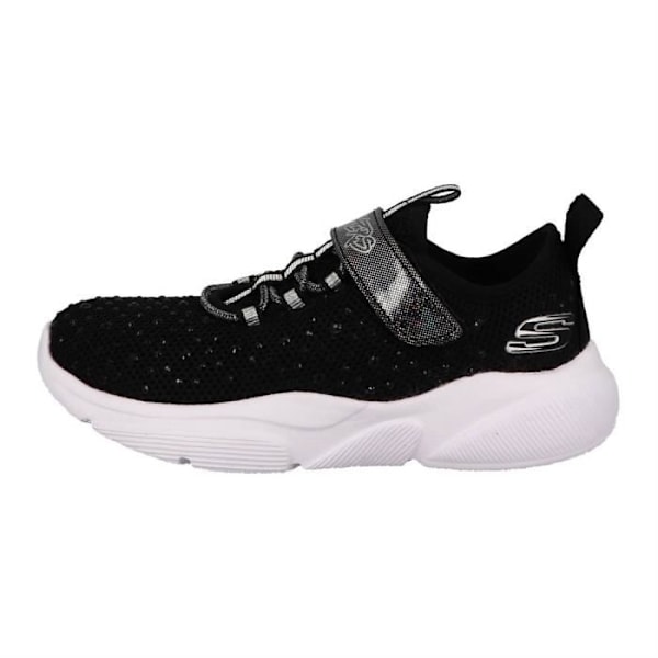 Meridian modesneakers för tjejer - Skechers - Svarta - Elastiska snören - Memory foam innersula Blå 32