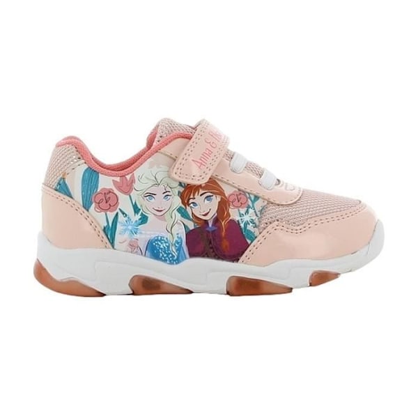 LEOMIL FROZEN børnesneakers - Pink - Scratch - Frosne Rosa 26