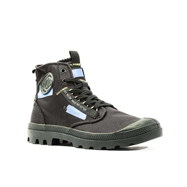 PALLADIUM Pampa Hi Re-Craft ankelstøvler - Sort/Blå - 43 - Tekstil - Herrer Svart blå 40