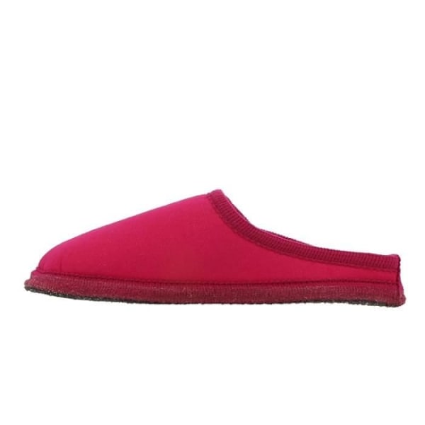 Damtofflor - HAFLINGER PANTOFFEL - Platt klack - Rosa Rosa 36