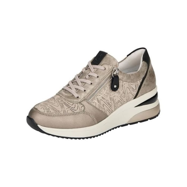 Damesneakers - REMONTE - D2400 - Kilehæl - Beige Beige 40