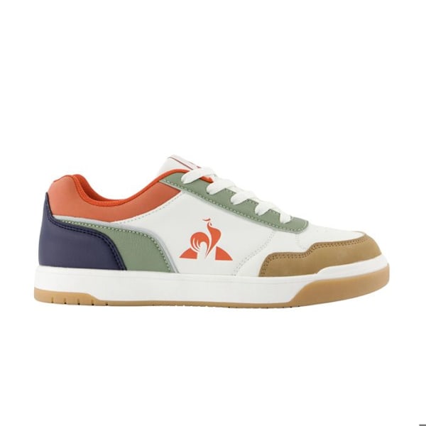 Le Coq Sportif Lcs Court Breaker børnesneakers optisk vit/orange 39