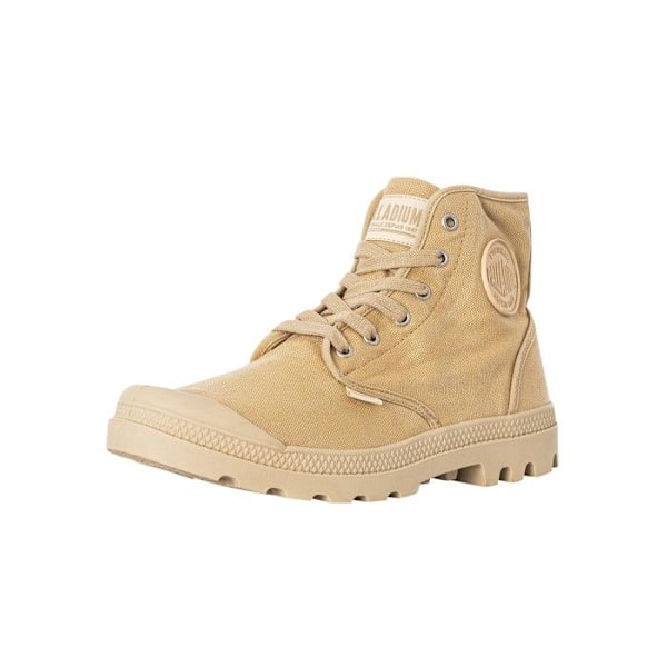 Palladium Pampa Hi ankelstøvler - Mænd - Sahara/safari - Canvas - Sål med kærv - Militært look Sahara/safari 44