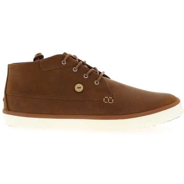 High top sneakers - FAGUO WATTLE CUIR Cognac 41