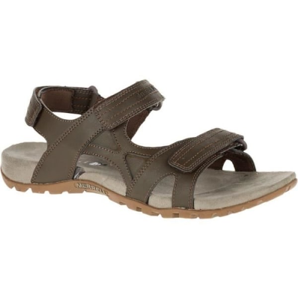 MERRELL SANDSPUR RIFT STRAP herrsandal - Skiffersvart - Kardborreband - Bekväm och robust Skiffer svart 42